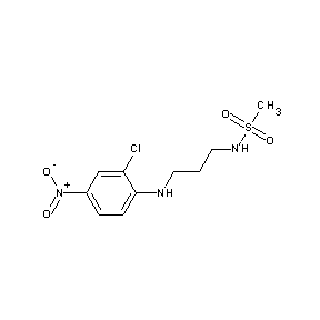 HTS00007 {3-[(2-chloro-4-nitrophenyl)amino]propyl}(methylsulfonyl)amine