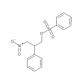 HTS00011 3-nitro-2-phenylpropyl benzenesulfonate