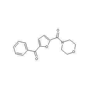 HTS00019 morpholin-4-yl 5-(phenylcarbonyl)(2-furyl) ketone