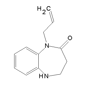 HTS00027 1-prop-2-enyl-3H,4H,5H-benzo[b]1,4-diazaperhydroepin-2-one