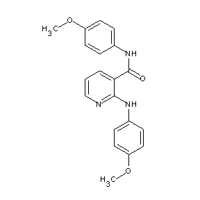 HTS00057 N-(4-methoxyphenyl){2-[(4-methoxyphenyl)amino](3-pyridyl)}carboxamide