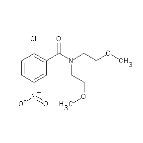 HTS00058 (2-chloro-5-nitrophenyl)-N,N-bis(2-methoxyethyl)carboxamide