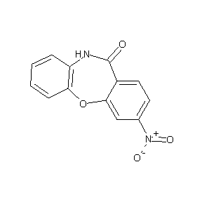 HTS00059 3-nitro-10H-dibenzo[b,f]1,4-oxazepin-11-one