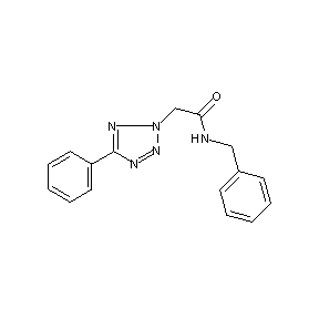 HTS00069 2-(5-phenyl(1,2,3,4-tetraazol-2-yl))-N-benzylacetamide