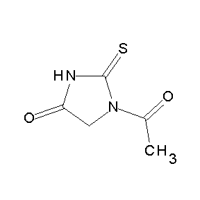HTS04738 1-acetyl-4-oxo-2-thioxo-1,3-diazolidine