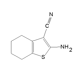 SBB000201 2-amino-4,5,6,7-tetrahydrobenzo[b]thiophene-3-carbonitrile
