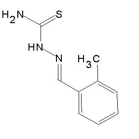 SBB000317 {[(1E)-2-(2-methylphenyl)-1-azavinyl]amino}aminomethane-1-thione