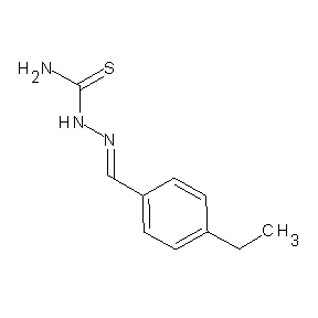 SBB000468 {[(1E)-2-(4-ethylphenyl)-1-azavinyl]amino}aminomethane-1-thione
