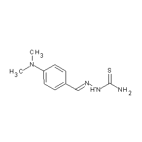 SBB000616 ({(1E)-2-[4-(dimethylamino)phenyl]-1-azavinyl}amino)aminomethane-1-thione