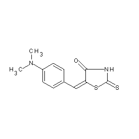 SBB001024 5-{[4-(dimethylamino)phenyl]methylene}-2-thioxo-1,3-thiazolidin-4-one
