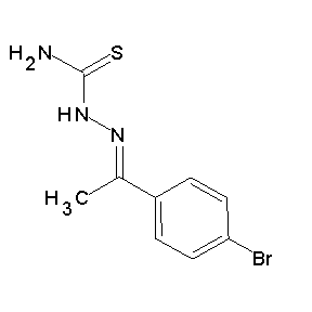 SBB001069 {[(1E)-2-(4-bromophenyl)-1-azaprop-1-enyl]amino}aminomethane-1-thione