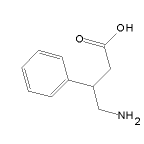 SBB001567 4-amino-3-phenylbutanoic acid
