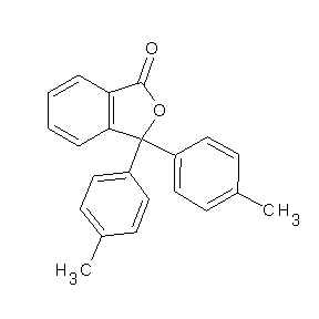 SBB001720 3,3-bis(4-methylphenyl)-3-hydroisobenzofuran-1-one