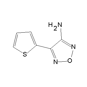 SBB002764 4-(2-thienyl)-1,2,5-oxadiazole-3-ylamine