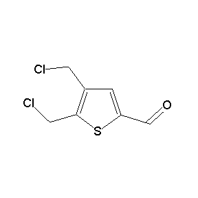 SBB002905 4,5-bis(chloromethyl)thiophene-2-carbaldehyde