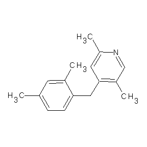 SBB002912 4-[(2,4-dimethylphenyl)methyl]-2,5-dimethylpyridine
