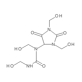 SBB003028 N-[1,3-bis(hydroxymethyl)-2,5-dioxo(1,3-diazolidin-4-yl)]-N-(hydroxymethyl)[(h ydroxymethyl)amino]carboxamide