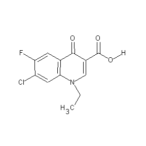 SBB003042 7-chloro-1-ethyl-6-fluoro-4-oxohydroquinoline-3-carboxylic acid
