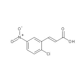 SBB003305 (2E)-3-(2-chloro-5-nitrophenyl)prop-2-enoic acid