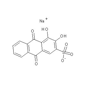 SBB005411 3,4-dihydroxy-9,10-dioxoanthracene-2-sulfonic acid, sodium salt