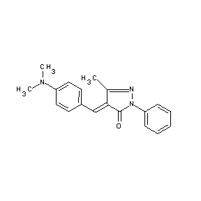 SBB006235 4-{[4-(dimethylamino)phenyl]methylene}-3-methyl-1-phenyl-1,2-diazolin-5-one