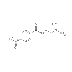 SBB006293 N-[2-(dimethylamino)ethyl](4-nitrophenyl)carboxamide