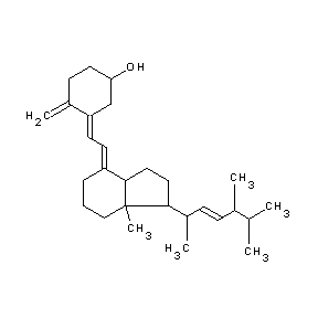 SBB006503 3-{2-[7-((2E)-1,4,5-trimethylhex-2-enyl)-6-methylbicyclo[4.3.0]non-2-ylidene]e thylidene}-4-methylenecyclohexan-1-ol