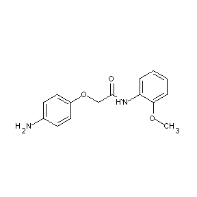 SBB006768 2-(4-aminophenoxy)-N-(2-methoxyphenyl)acetamide