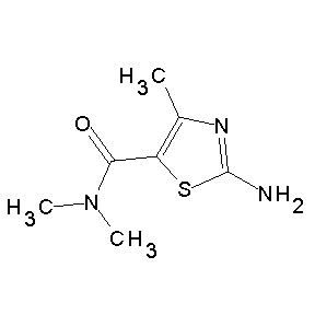 SBB006982 (2-amino-4-methyl(1,3-thiazol-5-yl))-N,N-dimethylcarboxamide