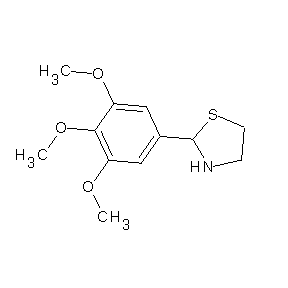 SBB007336 1,2,3-trimethoxy-5-(1,3-thiazolidin-2-yl)benzene