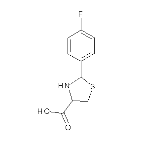 SBB007380 2-(4-fluorophenyl)-1,3-thiazolidine-4-carboxylic acid