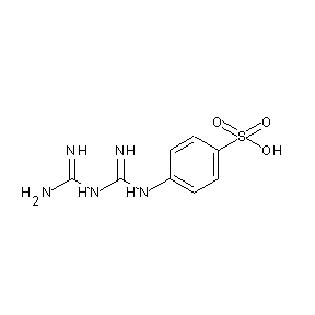 SBB008163 4-{[(amidinoamino)iminomethyl]amino}benzenesulfonic acid