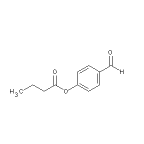 SBB008233 4-formylphenyl butanoate