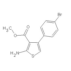SBB009186 methyl 2-amino-4-(4-bromophenyl)thiophene-3-carboxylate