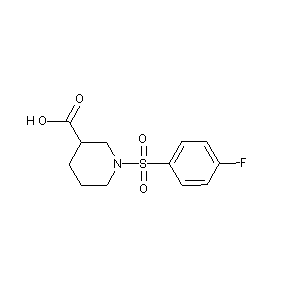 SBB009504 1-[(4-fluorophenyl)sulfonyl]piperidine-3-carboxylic acid