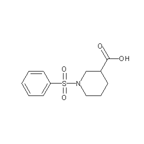 SBB009534 1-(phenylsulfonyl)piperidine-3-carboxylic acid