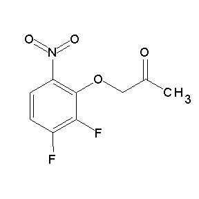 SBB009909 1-(2,3-difluoro-6-nitrophenoxy)acetone