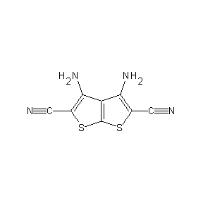 SBB012422 3,4-diaminothiopheno[2,3-b]thiophene-2,5-dicarbonitrile