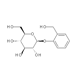 SBB012498 (2S,4S,5S,3R,6R)-6-(hydroxymethyl)-2-[2-(hydroxymethyl)phenoxy]-2H-3,4,5,6-tet rahydropyran-3,4,5-triol