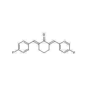 SBB012532 2,6-bis[(4-fluorophenyl)methylene]cyclohexan-1-one