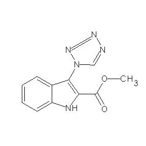 SBB012962 methyl 3-(1,2,3,4-tetraazolyl)indole-2-carboxylate