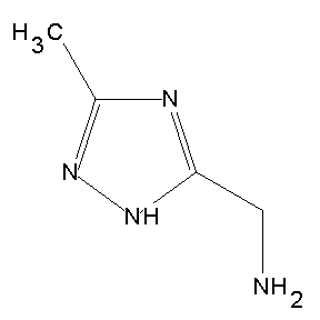 SBB013189 (3-methyl-1H-1,2,4-triazol-5-yl)methylamine