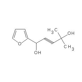 SBB013557 1-(2-furyl)-4-methylpent-2-yne-1,4-diol