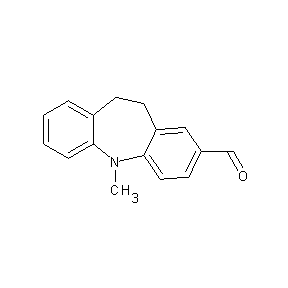 SBB013577 5-methyl-10H,11H-dibenzo[b,f]azaperhydroepine-2-carbaldehyde