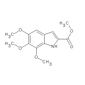 SBB013583 methyl 5,6,7-trimethoxyindole-2-carboxylate
