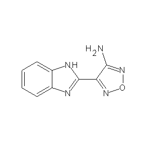 SBB013706 4-benzimidazol-2-yl-1,2,5-oxadiazole-3-ylamine