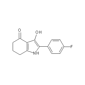 SBB013819 2-(4-fluorophenyl)-3-hydroxy-5,6,7-trihydroindol-4-one