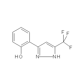 SBB013838 2-[5-(trifluoromethyl)pyrazol-3-yl]phenol