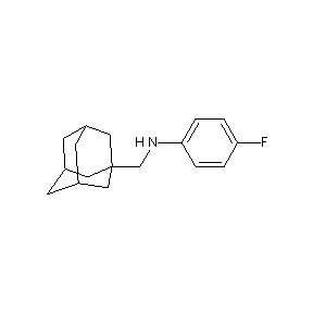 SBB013872 (adamantanylmethyl)(4-fluorophenyl)amine