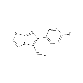 SBB014364 6-(4-fluorophenyl)imidazo[2,1-b]1,3-thiazoline-5-carbaldehyde